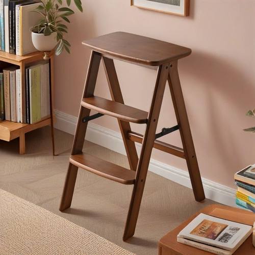 加厚加粗登高梯凳家用爬梯人字梯小型轻便可折叠梯子凳子两用合梯