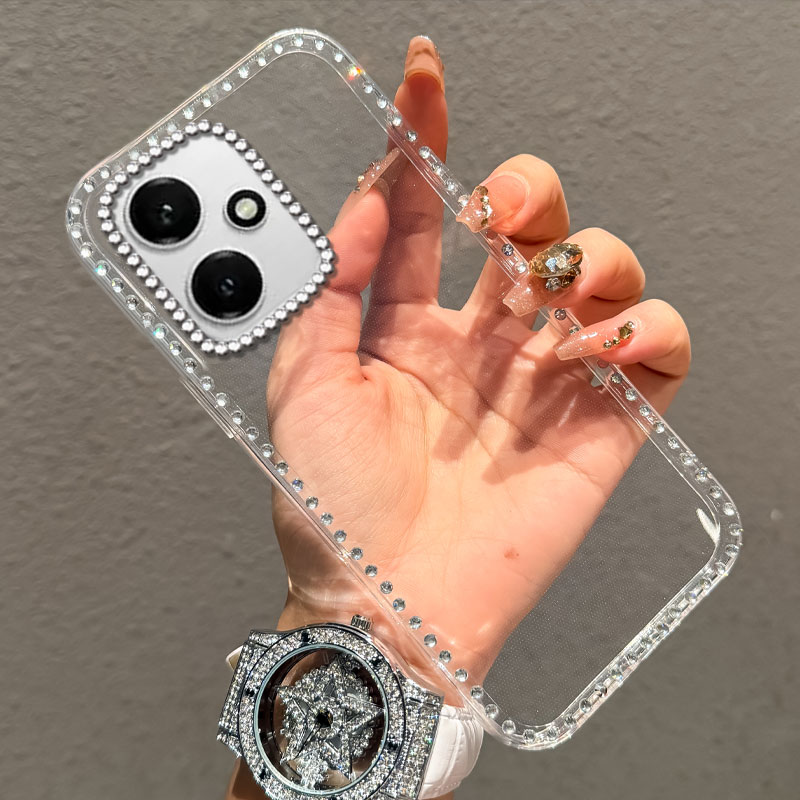 高端奢华镶钻手机壳，不掉钻，不发黄