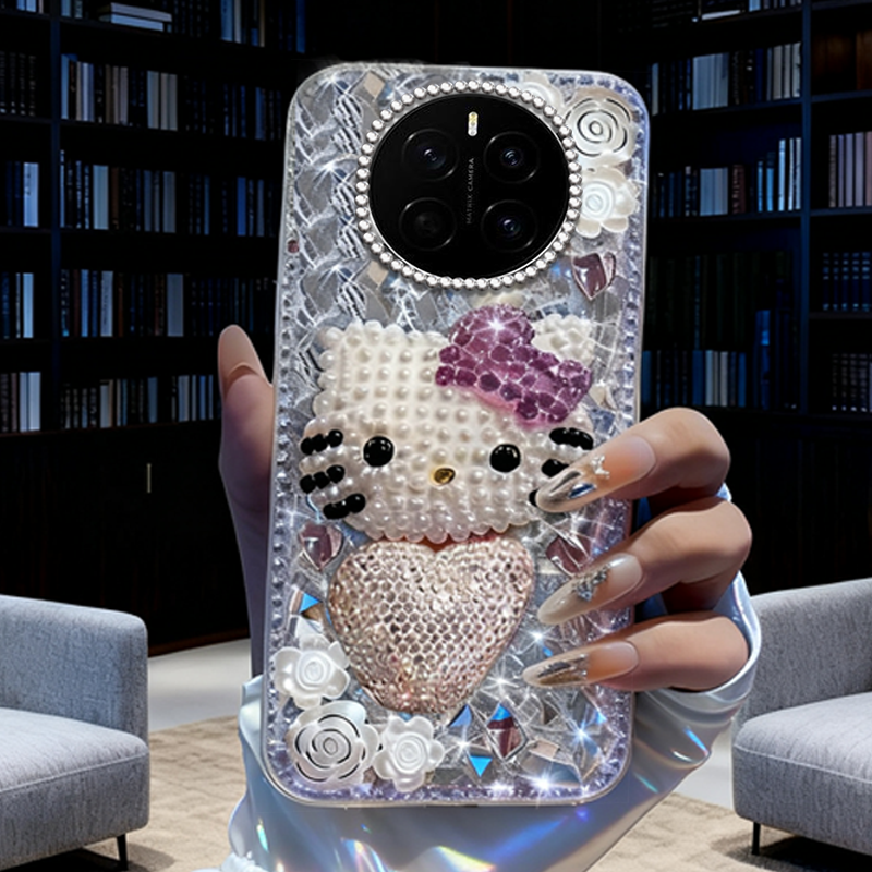 高端奢华镶钻手机壳，不掉钻，不发黄