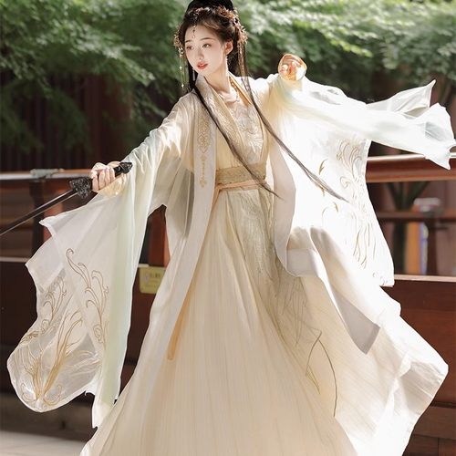 原创魏晋汉服新款大袖宋制