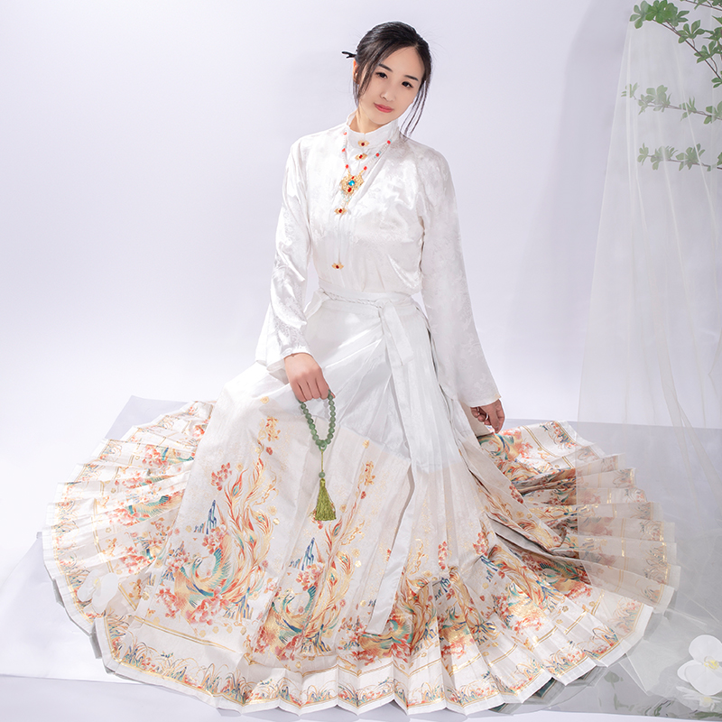 2025新款汉服女春秋季织金妆花
