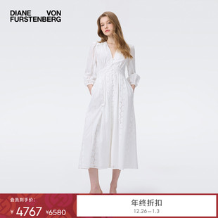 连衣裙DL2T005 DVF2025新款 博主同款