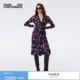 DVF2025秋冬浮动花朵裹身裙DW3T008 末甄选 季
