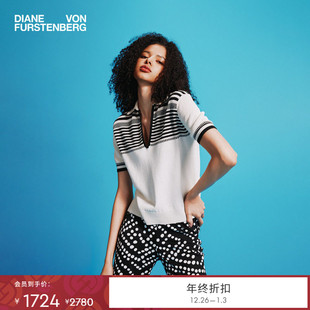 波点几何图案长裤 新款 DVF2025秋季 PL2T004 博主同款
