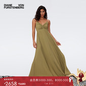 DVF女装 海岛度假 雪纺度假亲礼服宴会连衣裙DS2S039