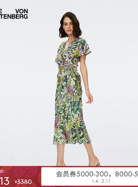 [双面穿]DVF松紧腰双面印花半裙KM1S007