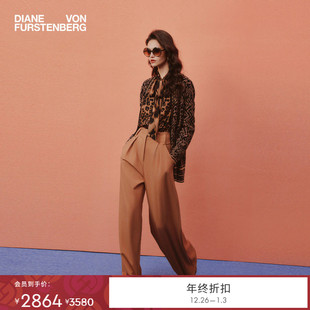 沙漠驼长裤 DVF2025秋冬新款 PL3T002 庞特针织