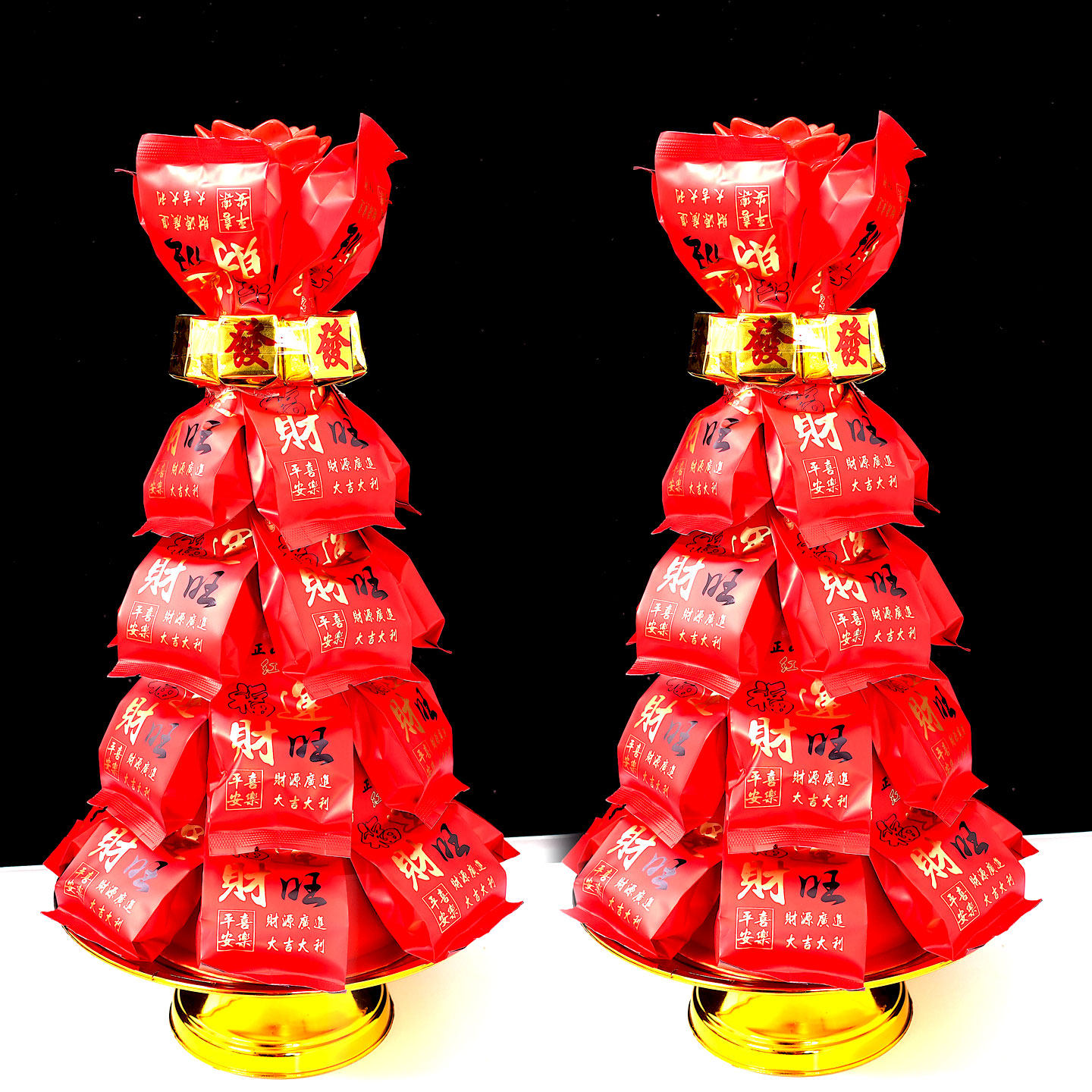 新款茶叶塔供佛糖塔