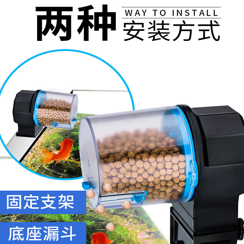 鱼缸喂食器自动锦鲤金投