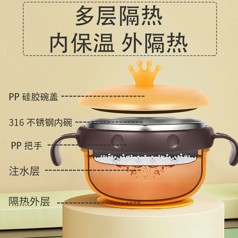 皇冠可拆卸316不锈钢宝宝