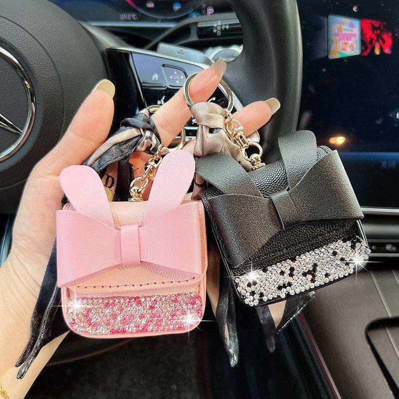 闪钻丝巾兔耳朵耳机包时尚钥匙扣挂件韩版创意个性皮革包装饰挂件,服饰配件/皮带/帽子/围巾,包挂件,淘宝优惠券,粉丝福利购,淘宝优惠卷