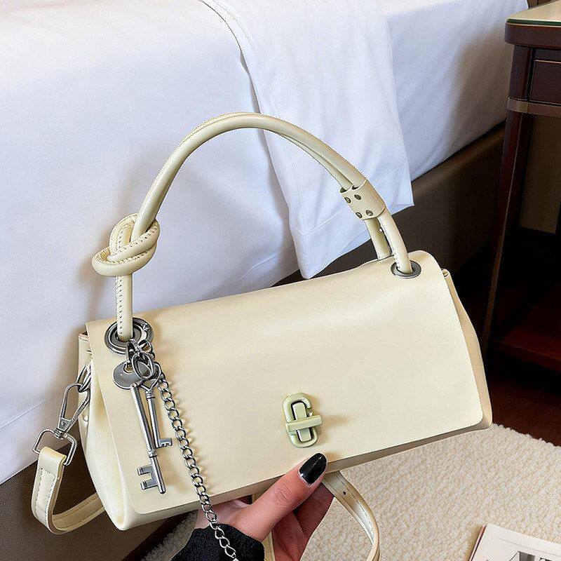 2026春季新款韩版小众手提包女个性轻奢时尚单肩包通勤洋气斜挎包