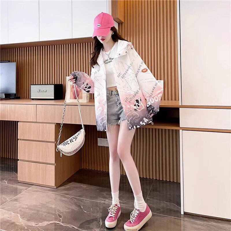 特大码300斤胖mm开衫风衣夹克外套女2024新款春秋季宽松工装上衣