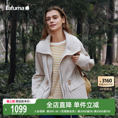 LAFUMA乐飞叶户外通勤秋冬Polartec立领加厚保暖抓绒衣女开衫 外套