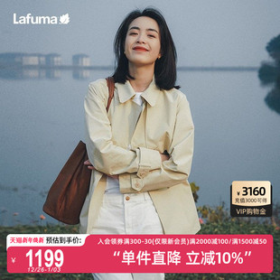 LAFUMA乐飞叶户外通勤Gore 夹克外套 tex女士防风防泼水风衣短款