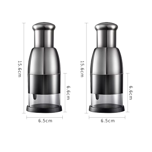 厨房拍拍刀304不锈钢搅蒜泥神器手动捣蒜器家用厨房压蒜泥切碎器