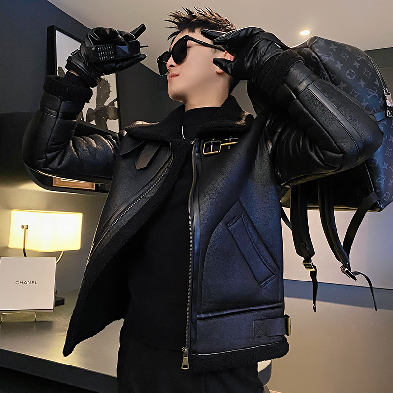 弘号潮流痞帅棉衣时尚高级感