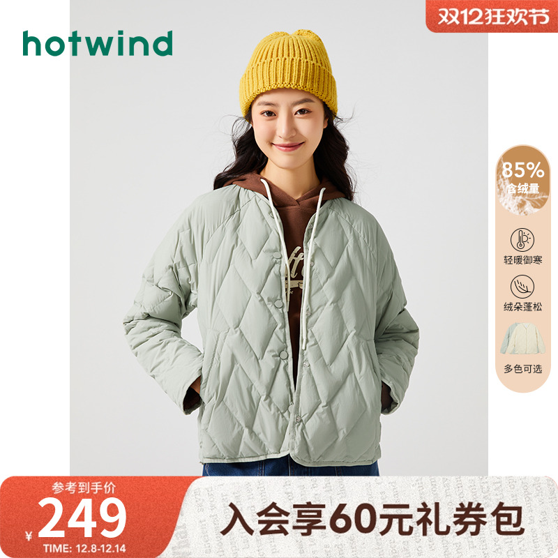 女士轻薄羽绒服热风基础内搭