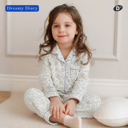dreamydiary空气棉女童秋冬睡衣