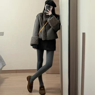 独特漂亮冬装 一整套高级感御姐气质女神范巨好看外套裙子两件套装