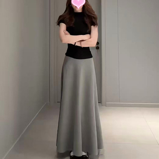 夏季 女 御姐轻熟风穿搭气质高级小众不撞款 绝美上衣半身裙两件套装