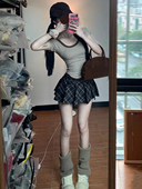 夏季 女 小个子穿搭一整套炸街纯欲风别致甜辣chic上衣裙子两件套装