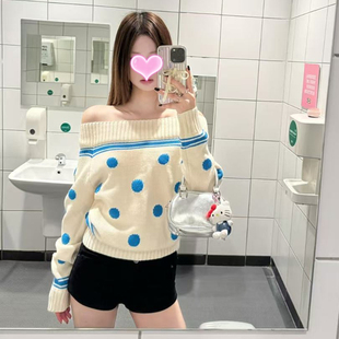 秋冬装搭配一整套高级感盐系轻熟御姐辣妹纯欲风毛衣短裤两件套装