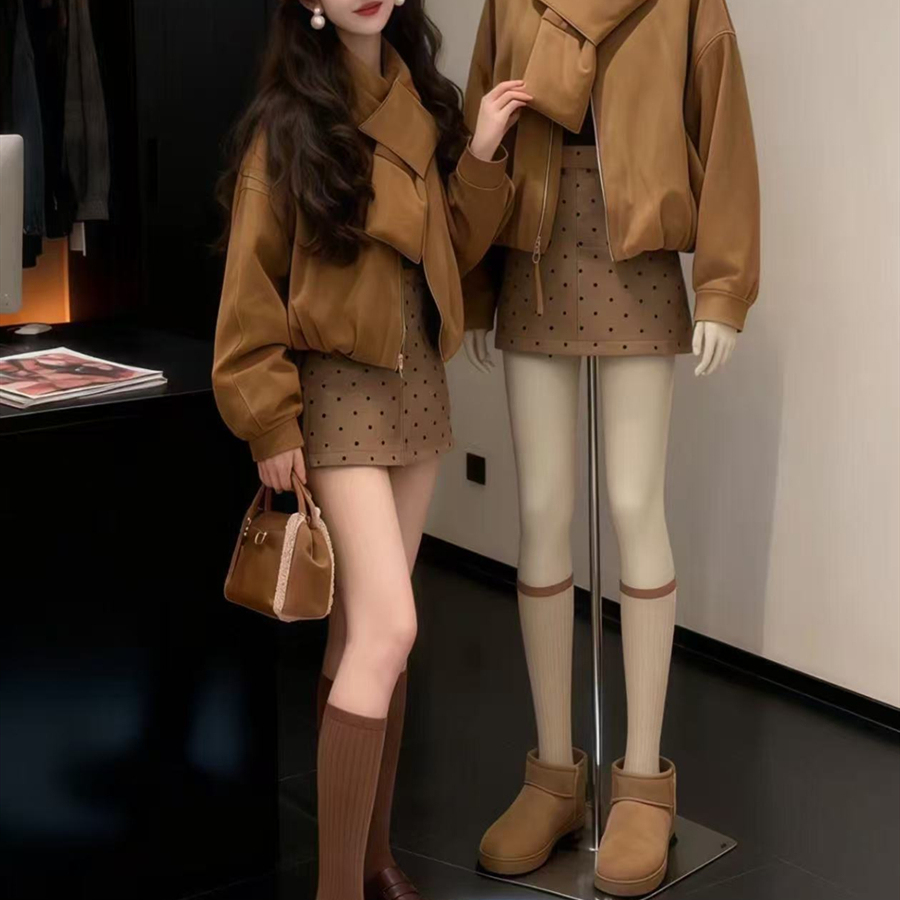 冬季一整套穿搭高级感时尚套装