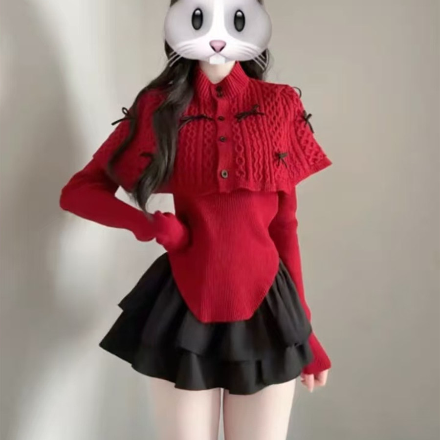 秋冬季一整套穿搭高级感御姐独特漂亮超好看小香风毛衣裙子套装女,女装/女士精品,时尚套装,淘宝优惠券,粉丝福利购,淘宝优惠卷