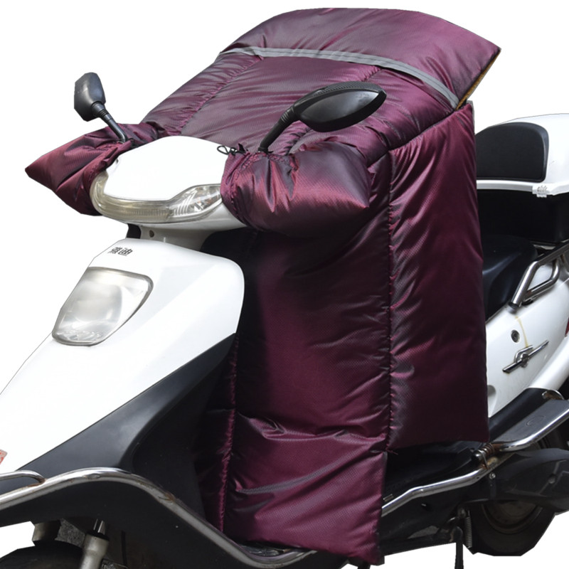 电动车挡风被提花牛津布防水防风