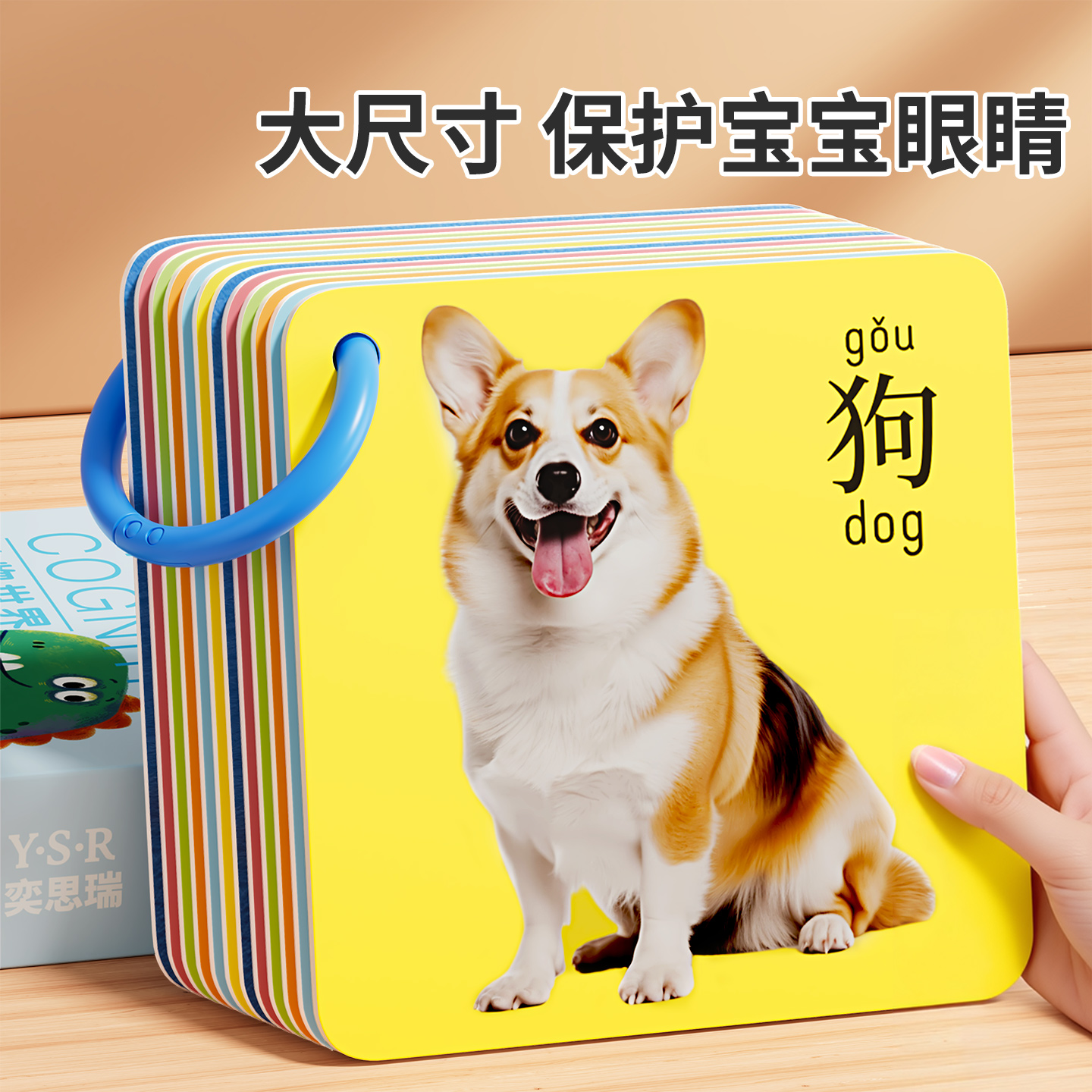 动物早教认知婴儿玩具识图卡片