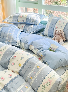 被套单件纯棉100全棉旗舰店儿童180x220x240cm160x210一米五被罩