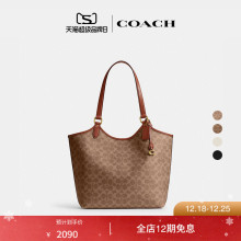 【圣诞礼物】COACH/蔻驰女士老花DAY托特包单肩包手提包大容量