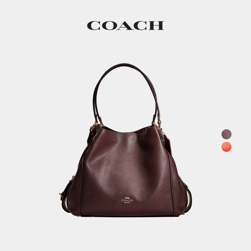 (Re)Loved Restored COACH/蔻驰女士EDIE单肩包手提包通勤高级感 - 实物图