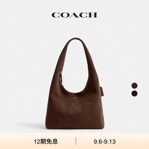 【新款】COACH/蔻驰女士PILLOW BROOKLYN 34号单肩包手提包hobo包
