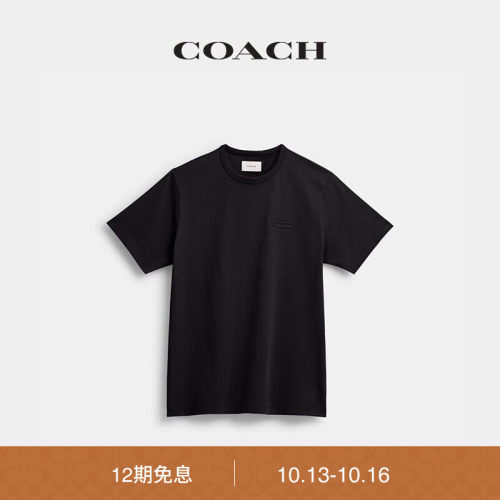 COACH/蔻驰男士基本款T恤