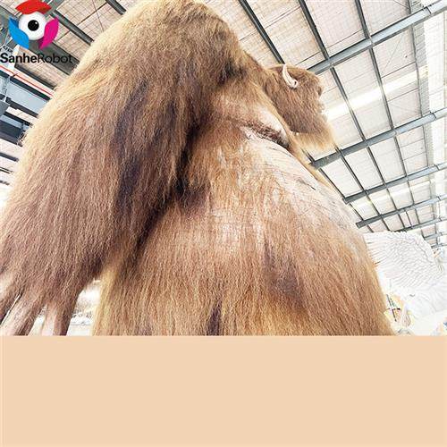 超大可动电机远古巨人原始人怪兽人仿真模型户外景区雕塑摆件