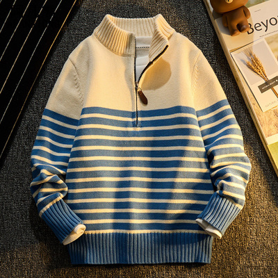 男童秋冬纯棉2024新款毛衣