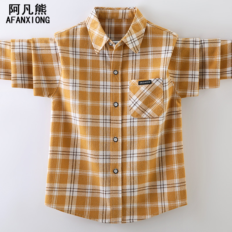 男童春装2025新款外套衬衫