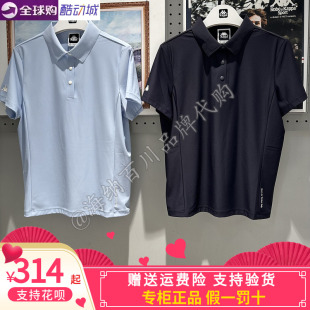 背靠背Kappa卡帕26女夏运动POLO衫休闲半袖T恤速干短袖K0G42PD01A