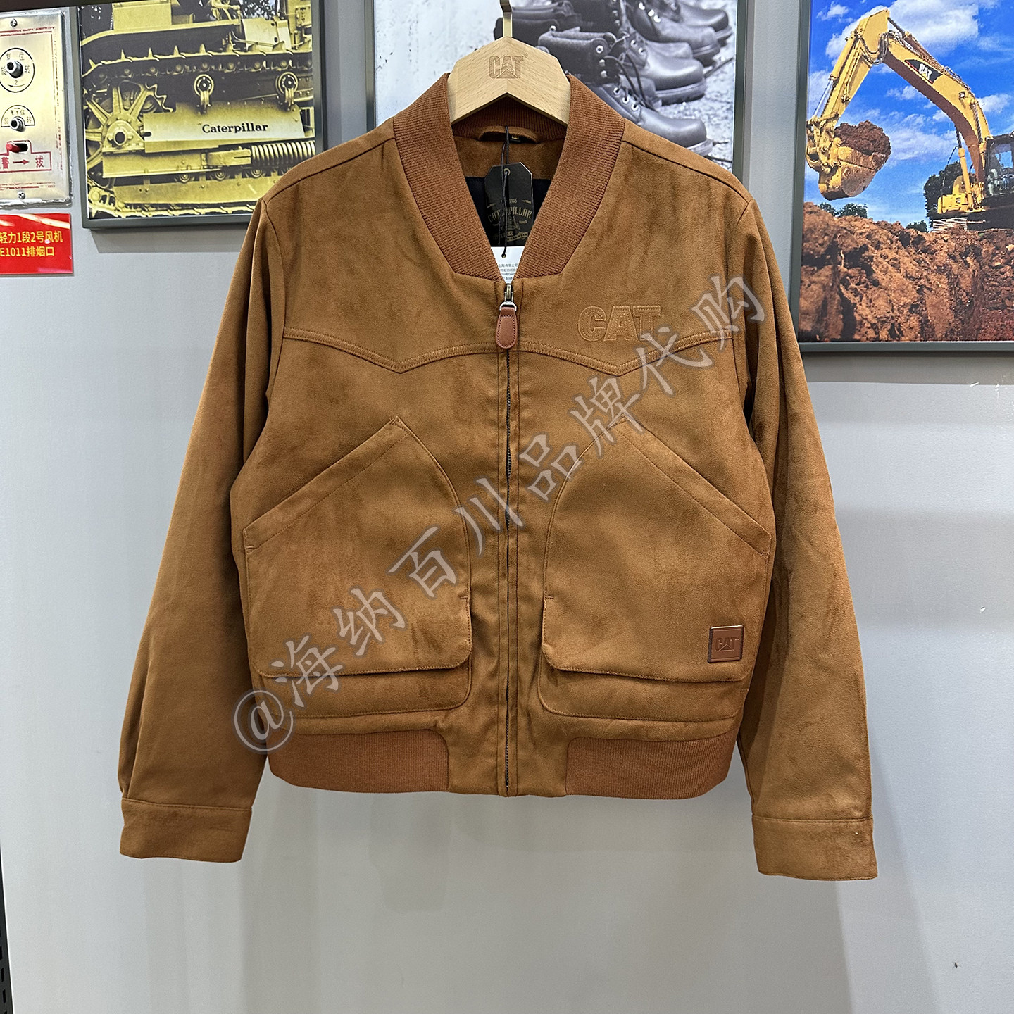CAT卡特女款2026冬款运动休闲立领棉服外套CO3QJW3W741