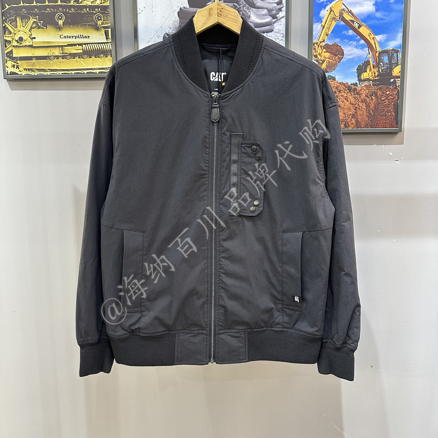 CAT卡特男款2026冬款运动休闲立领棉服外衣CO3QJW31171