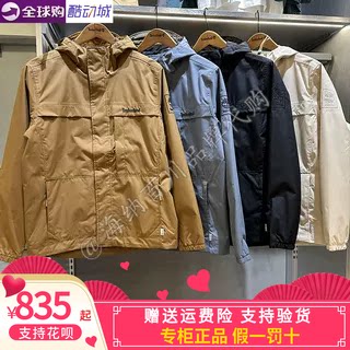断码清仓-TIMBERLAND添柏岚男款2024秋冬运动冲锋衣防风外套A695W
