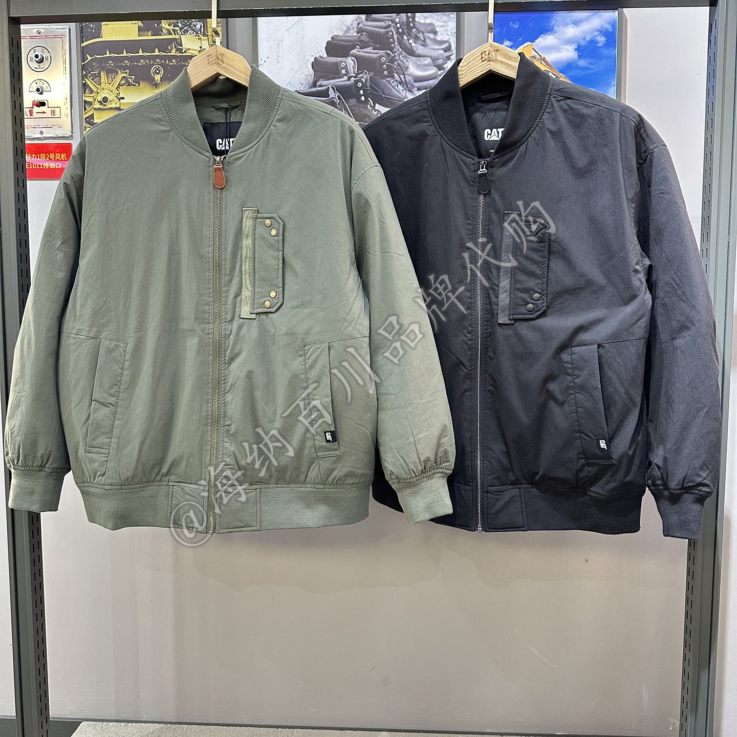 CAT 卡特男款2026冬款运动休闲立领保暖羽绒服CP3DWW31171