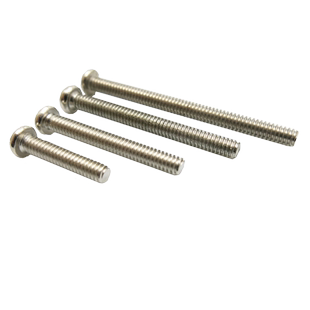 m2螺丝螺母套装长螺丝杆带垫片圆头十字高强度小螺栓家用螺钉配件