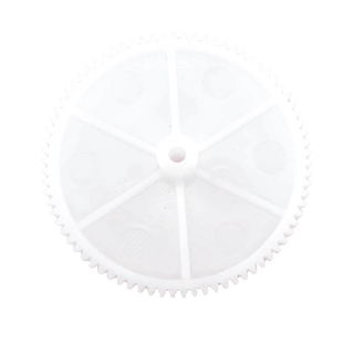 78齿大齿轮 2.5mm孔塑胶直齿轮 0.5模数 DIY科技小制作玩具配件