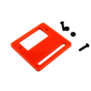 SG90舵机支架(带螺丝) 9g舵机云台安装固定座DIY电路多功能塑料片