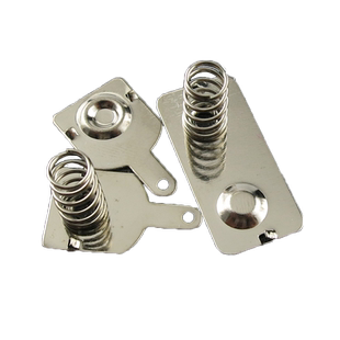 5号7号电池盒弹簧片自制1.5V3V电池盒仓弹片正负极接触金属片玩具