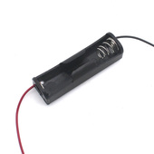 1节14500电池盒3.7V锂电池收纳盒手工diy玩具5号电源盒无盖无开关