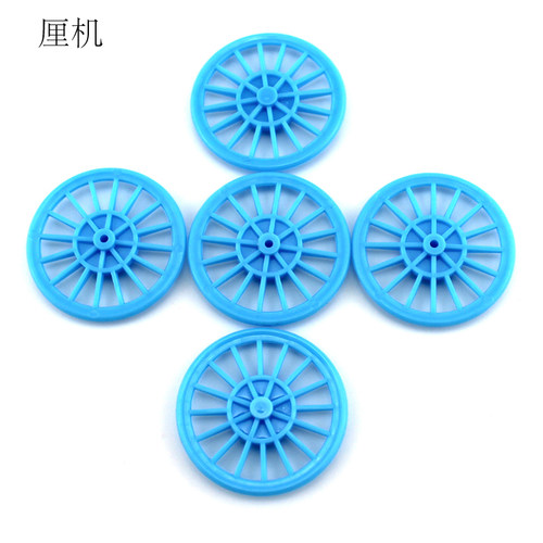 2*37mm塑料车轮马车轮玩具车薄轮